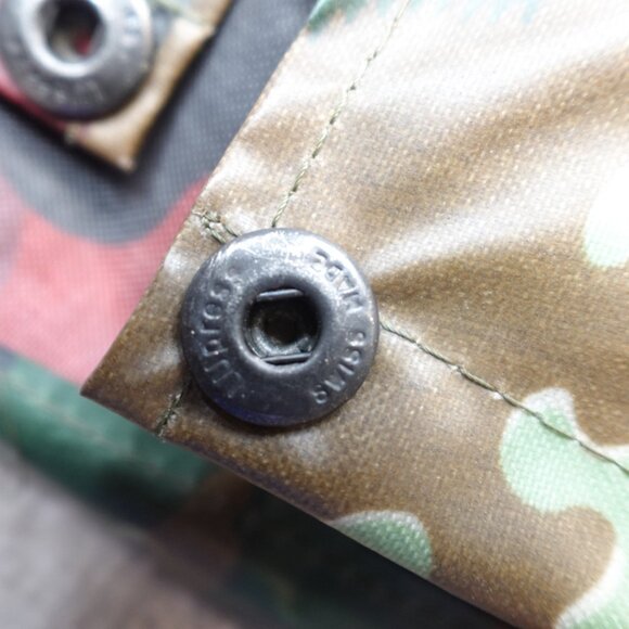 Swiss Army Jacket 4X Tall Green Brown 130cm 89/90 Poncho Military Alpenflage - Picture 2 of 9